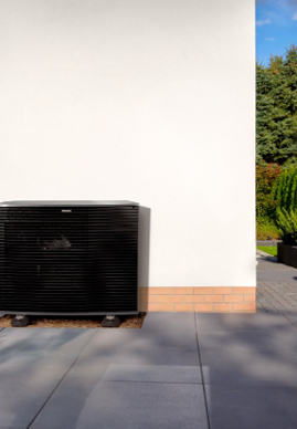 Instalação exterior da Daikin Altherma 4