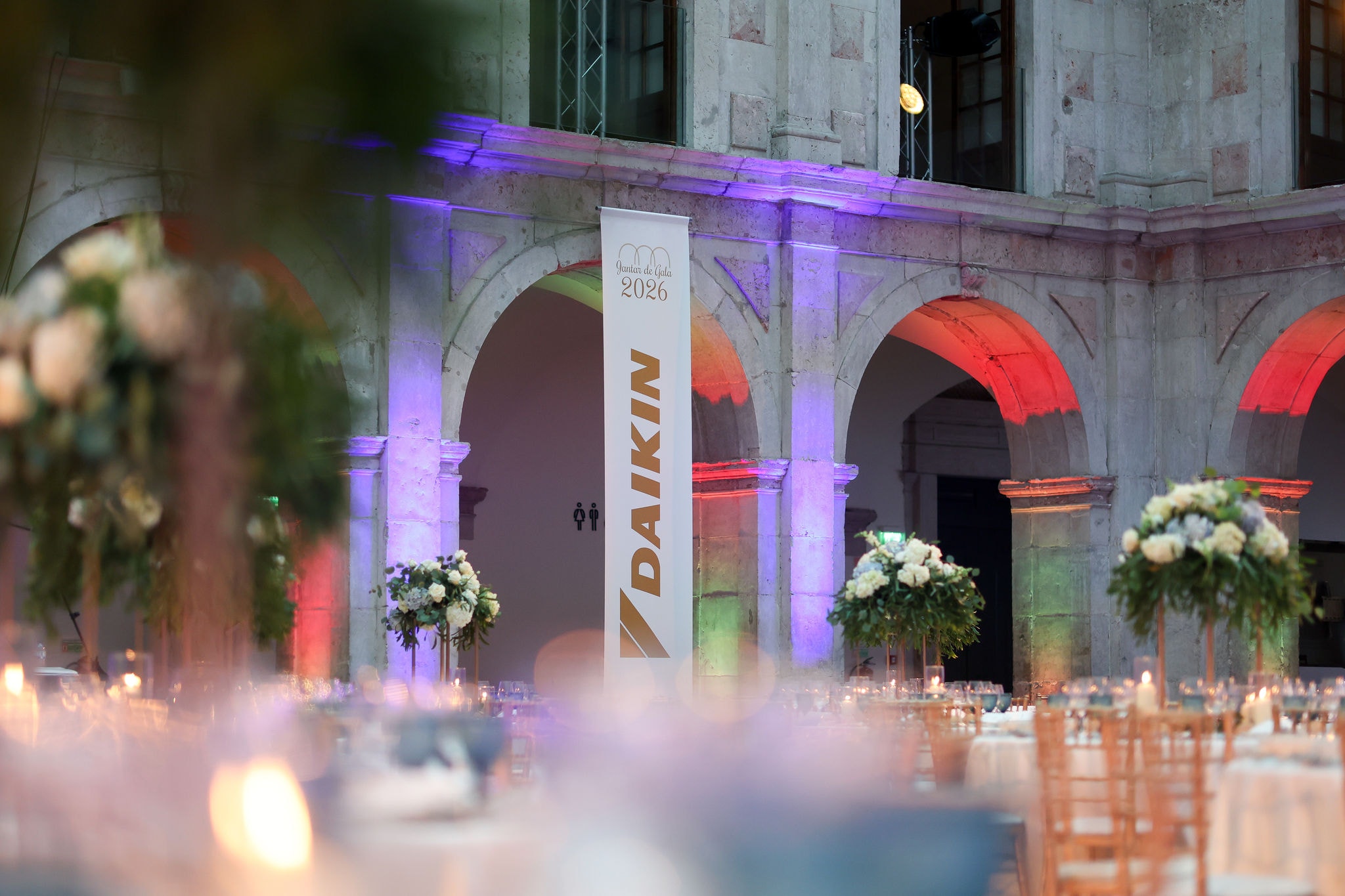 Atuação dos Irmãos Feist durante o Jantar de Gala da Daikin Portugal