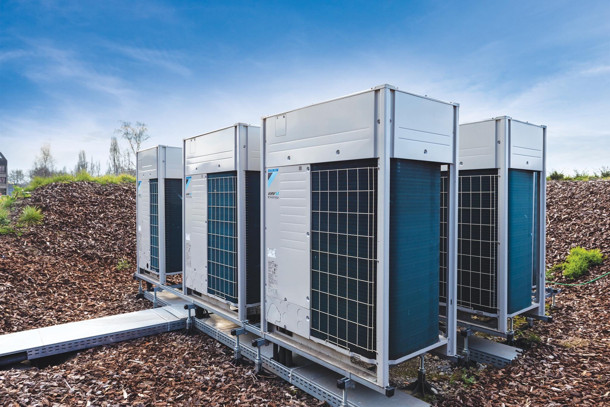 Bomba de calor comercial ar-ar VRV Daikin com fluido frigorigéneo R32 com menor GWP