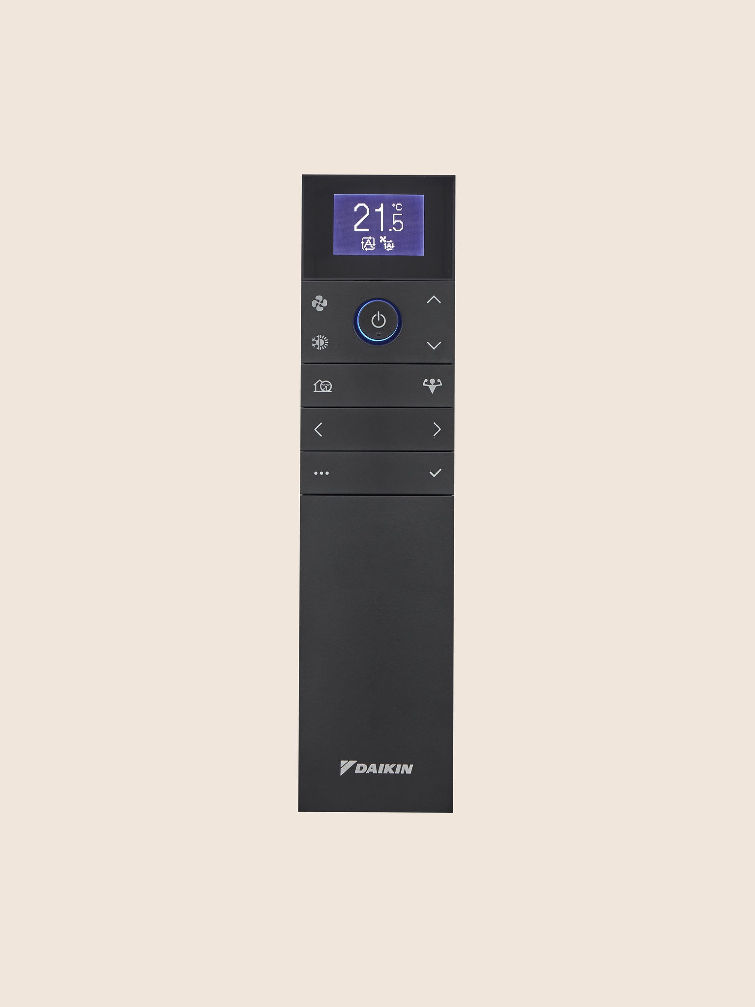 Imagens: Controlo remoto de um ar condicionado Daikin Emura
