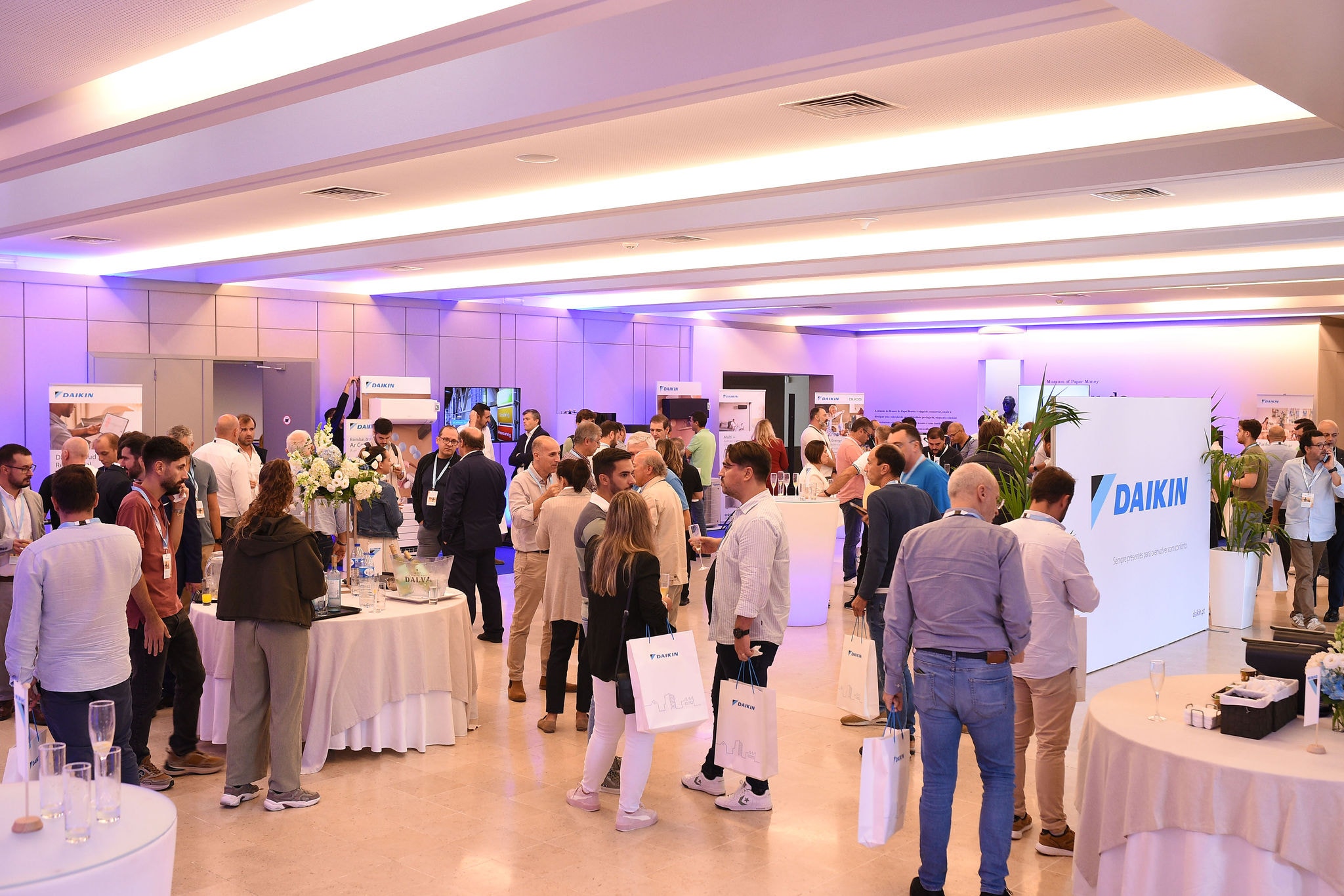 Área de exposição das soluções apresentadas
