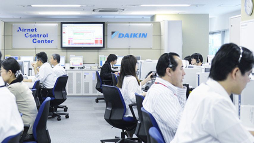 história da daikin