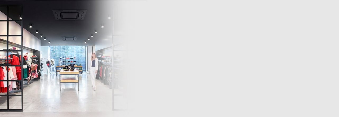 cassete round flow instalação lojas