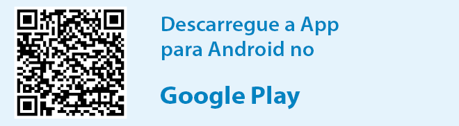 Descarregue a App para android no Google Play