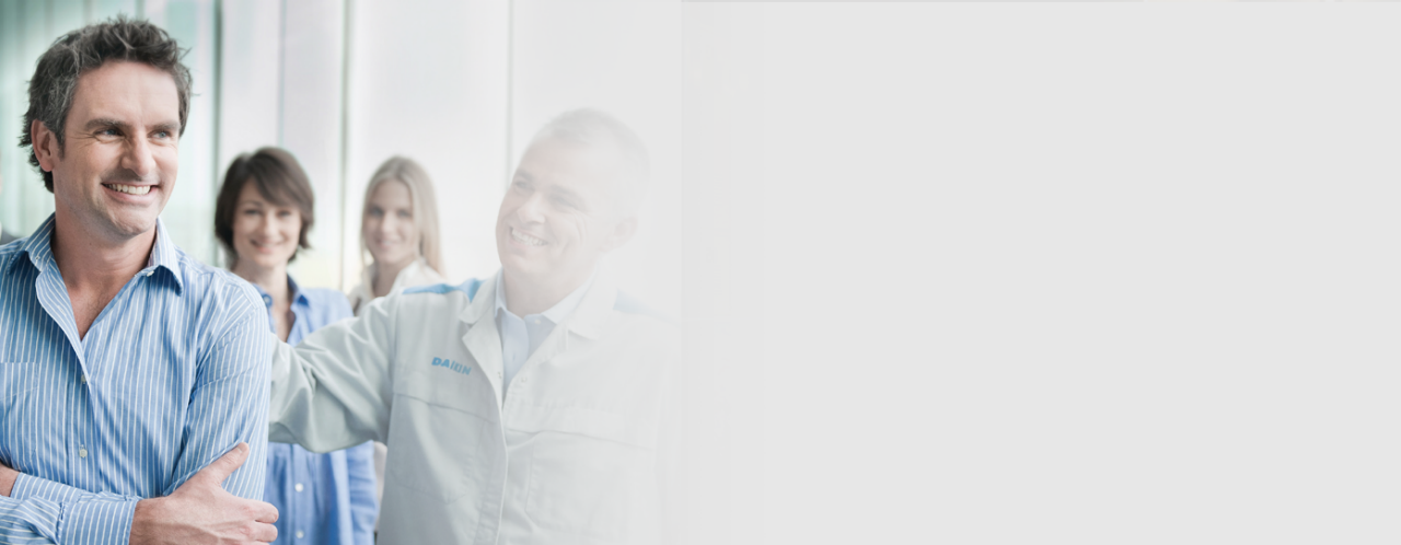 O seu representante Daikin pessoal